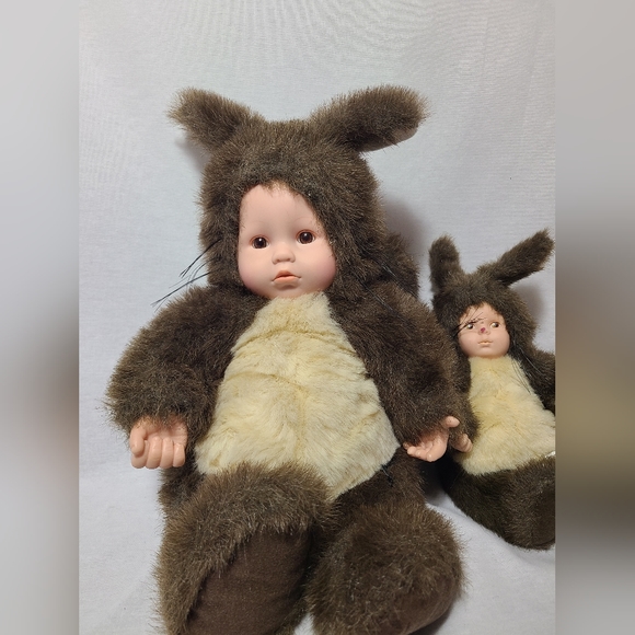 ANNE GEDDES squirrel and baby squirrel bundle 1998 vintage - Picture 2 of 7